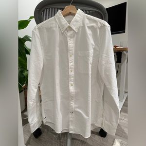 Club Monaco Cotton White Shirt